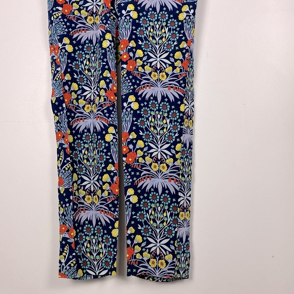 Marc Jacobs 'Maddy Botanical' Print 100% Silk Pants sz 4 - Picture 4 of 12